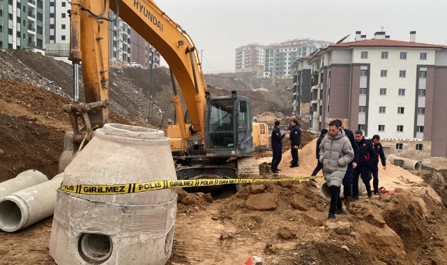 Elazığ’da inşaat alanında göçük!1 işçi hayatını kaybetti