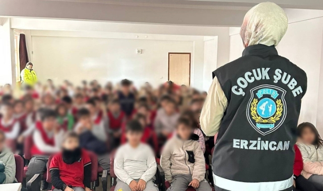 Emniyetten çocuklara suçtan korunma eğitimi