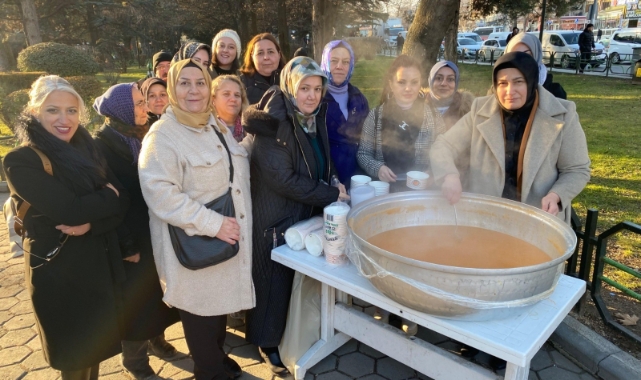 Eskişehir'de sıcak çorba dağıtıldı