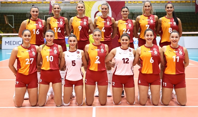 Galatasaray Daikin Olympiacos PIRAEUS'u 3-0 mağlup etti!