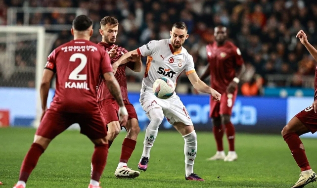Galatasaray, Süper Lig'de Hatayspor'a takıldı