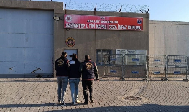 Gaziantep'te 10 yıl cezası bulunan şahıs tutuklandı
