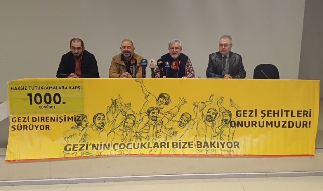 Gezi tutuklamalarının 1000'inci gününde Bursa'dan tepki