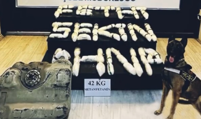 Hakkari'de kilolarca metamfetamin ele geçirildi