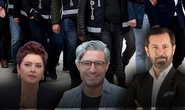 Halk Tv gazetecileri gözaltına alındı
