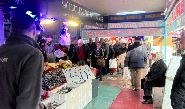 Hamsi rekabetinde fiyat 50 liraya kadar düştü