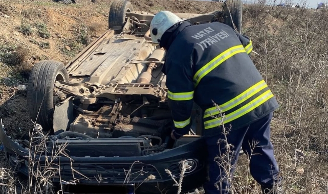 Hatay’da feci kaza! 1 ölü, 8 yaralı