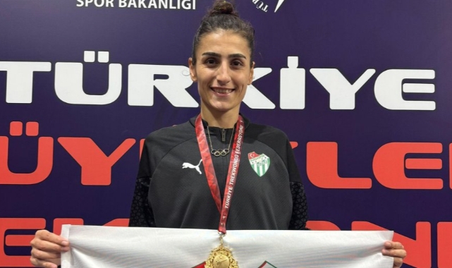 Bursasporlu sporcu Hatice Kübra İlgün Türkiye Şampiyonu!
