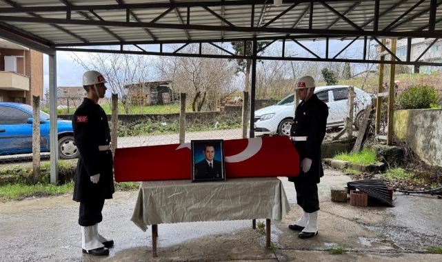 Hayatını kaybeden emekli Astsubay son yolculuğuna uğurlandı