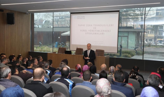 İnegöl Belediyesinden personele yapay zeka eğitimi