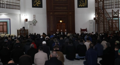 İnegöl'de üç aylar sabah namazı ile karşılandı