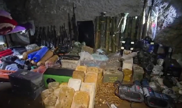 Irak'ın kuzeyinde çok sayıda mühimmat ele geçirildi