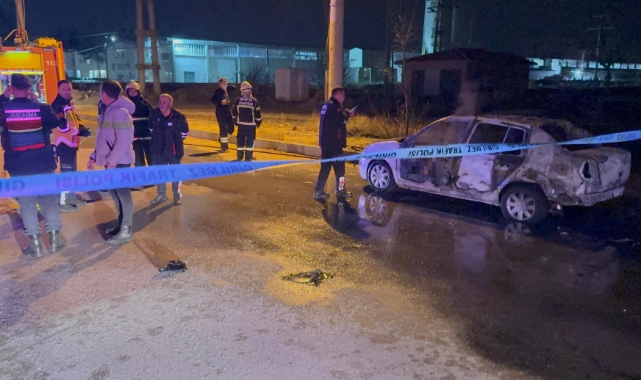 Isparta'da alevler içinde kalan araçta ölen adamın kendini yaktığı ortaya çıktı