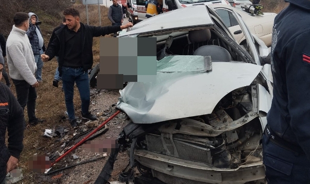 Isparta'da feci kaza