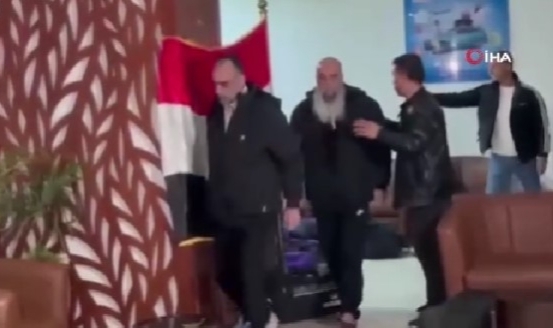 İsrail tarafından serbest bırakılan Filistinli mahkumlar Mısır'da