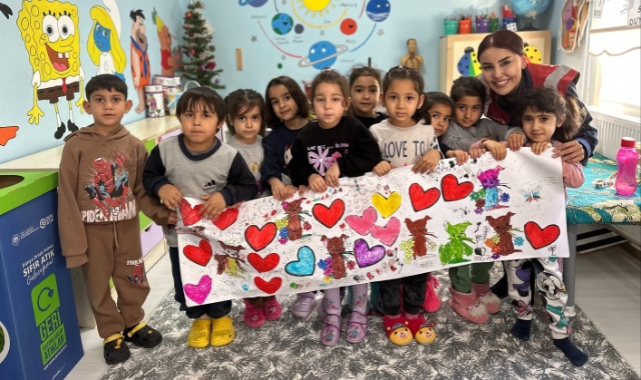 Jandarma öğrencilere doğa sevgisini anlattı