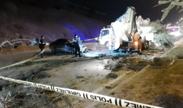 Kahramanmaraş’ta feci kaza! 1 ölü