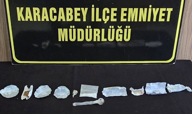 Karacabey’de uyuşturucu operasyonu! 2 tutuklama