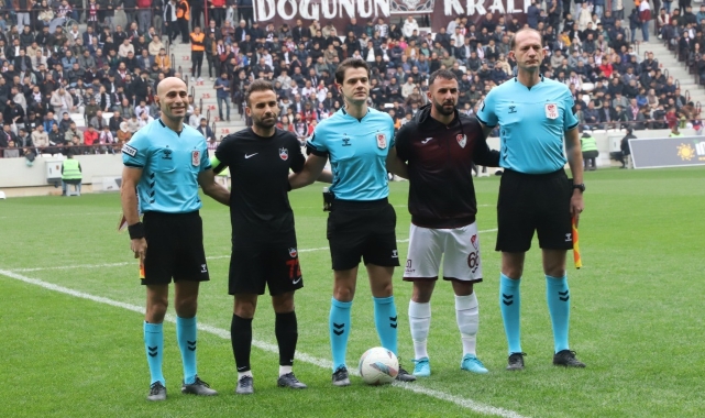 Karaman FK-Elazığspor mücadelesinin hakem kadrosu açıklandı