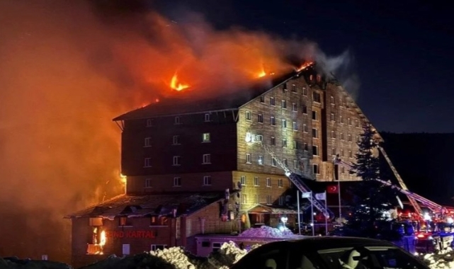 Kartalkaya'daki otel yangını faciasında 8 kişiye tutuklama istemi!