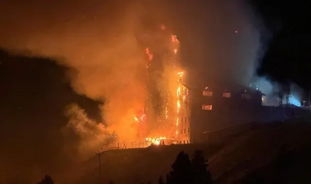 Kartalkaya Kayak Merkezi'nde otel yangını: 10 ölü, 32 yaralı