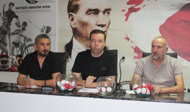 Kayseri U-17 ve U-15 Ligi fikstürleri yarın belli olacak