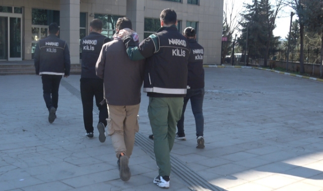 Kilis'te uyuşturucuya 3 tutuklama