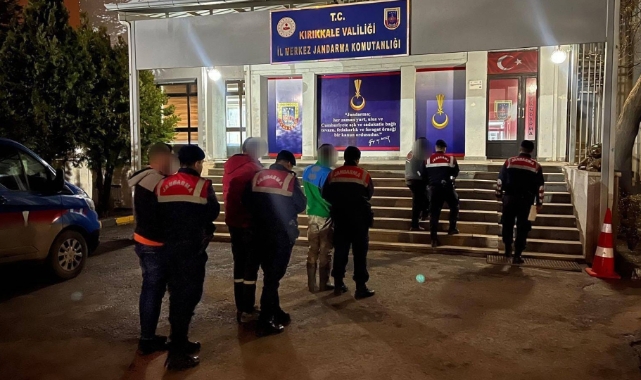 Kırıkkale'de büyükbaş hayvan çalan 4 hırsızlık zanlısı tutuklandı