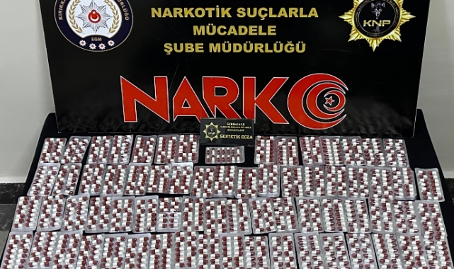 Kırıkkale'de uyuşturucu tacirlerine operasyon: 3 tutuklama