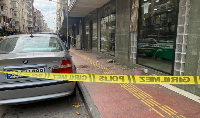 Klima motorunu değiştirirken beton zemine düştü