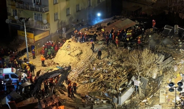 Konya'da çöken bina soruşturması devam ediyor