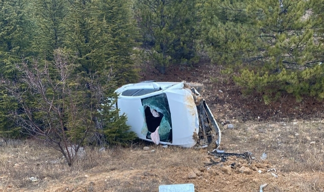 Konya'da trafik kazaları: 3 yaralı