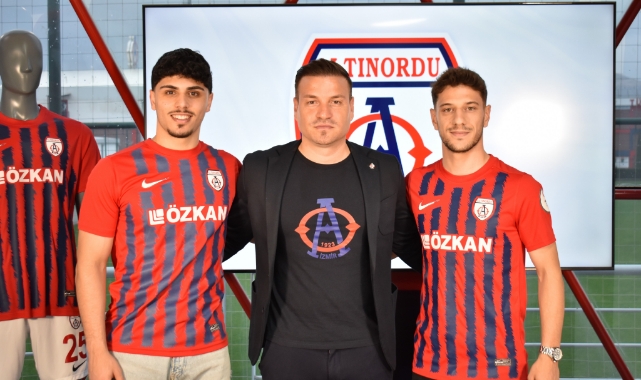 Koray Dağ ve Uğur Çetinkaya Altınordu'da