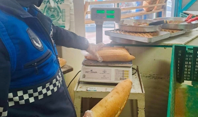 Körfez'de fırınlara gramaj denetimi
