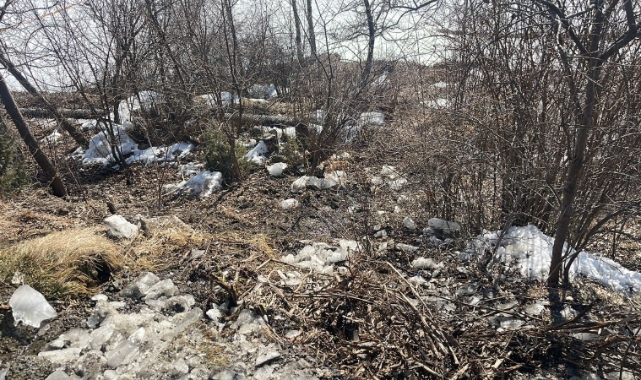 Kotik Köyü'nde çöp sorunu büyüyor