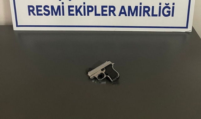 Kütahya'da cezaevi firarisi ruhsatsız tabanca ile yakalandı