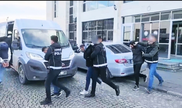 Kütahya'da uyuşturucu operasyonunda 5 tutuklama!