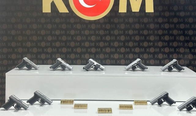 Malatya'da yasa dışı silah ticareti operasyonu: 2 gözaltı