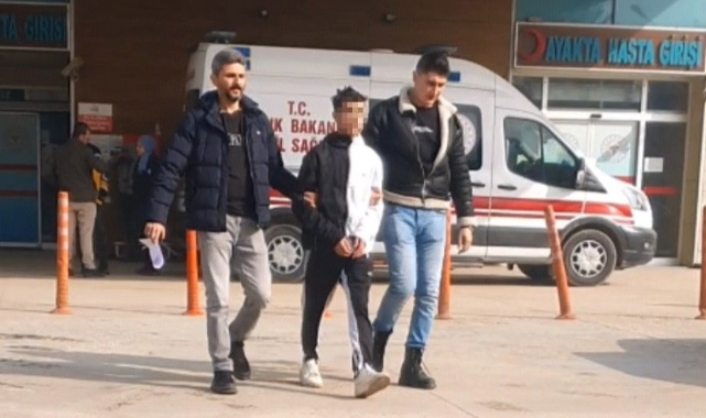 Manavdan hırsızlık yapan 2 çocuk yakalandı