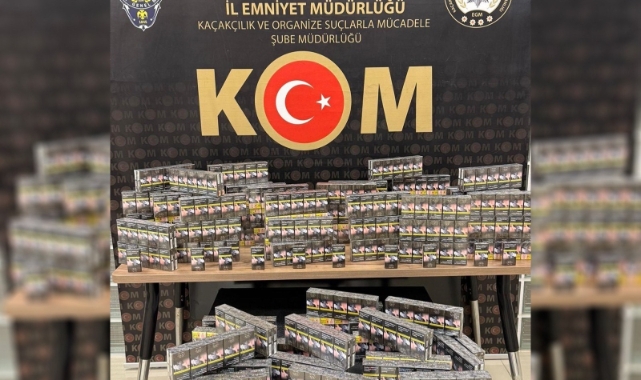 Manisa'da tütün ve gümrük kaçağı sigara ele geçirildi