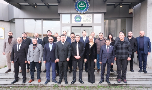 MHP heyetinden DOSABSİAD ziyareti