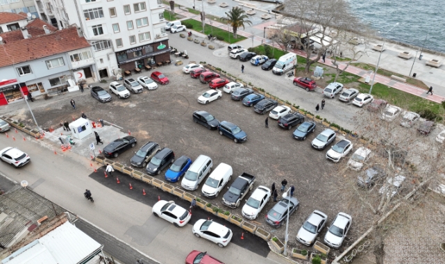Mudanya'da yeni otopark hizmete açıldı