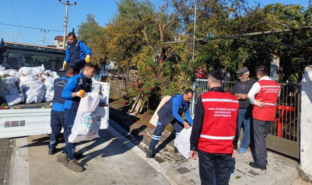 Muğla Büyükşehirden yakacak desteği