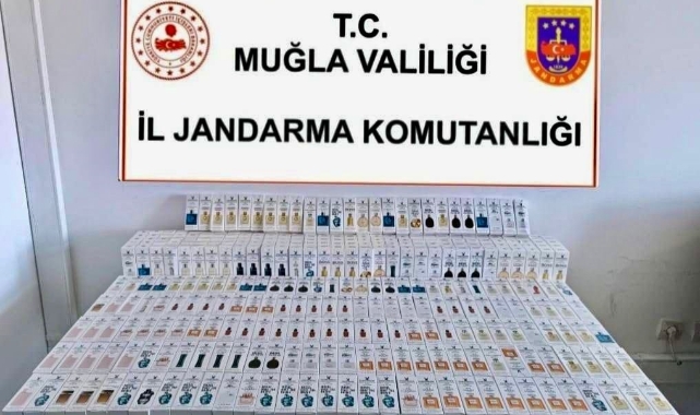 Muğla’da gümrük kaçağı kozmetik operasyonu! 1 milyonluk ürün ele geçirildi