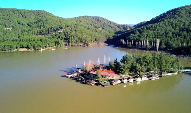 Muğla'da yağışlar Ula Göleti'ni yeniden canlandırdı