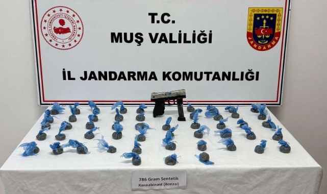 Muş’ta uyuşturucu operasyonu