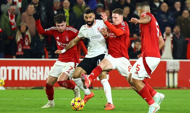 Nottingham Forest ile Liverpool puanları paylaştı