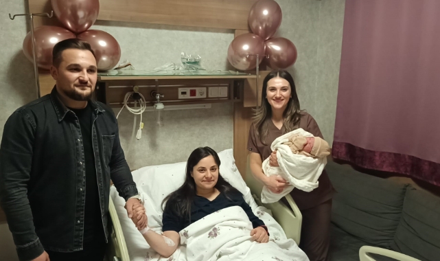 Ordu’da yeni yılın ilk bebeği ‘Umay Lina’