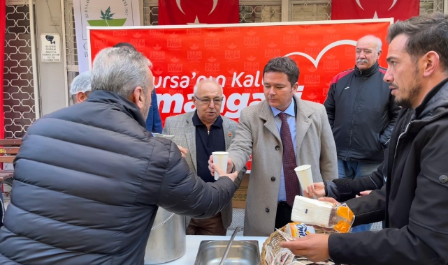 Osmangazi Belediye Başkanı Erkan Aydın’dan mahalle ziyaretleri!