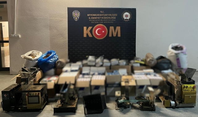 Polisten kaçak tütün operasyonu